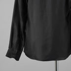 FENDI フェンディ / 美品 23AW 目黒蓮 着用 クラウドモチーフ シルク 長袖シャツ / FS0585 AN0T / size 40 (BLACK) 352006-in-ue