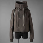 Rick Owensリックオウエンス / 美品 25SS Hollywood Headon Cropped Headon Parka / マウンテンパーカー ジャケット/ RL01E5718 CCVS / size 48 (SMOG)
