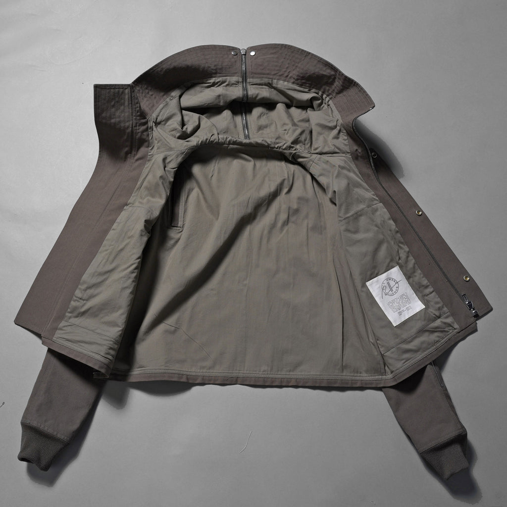 Rick Owensリックオウエンス / 美品 25SS Hollywood Headon Cropped Headon Parka / マウンテンパーカー ジャケット/ RL01E5718 CCVS / size 48 (SMOG)