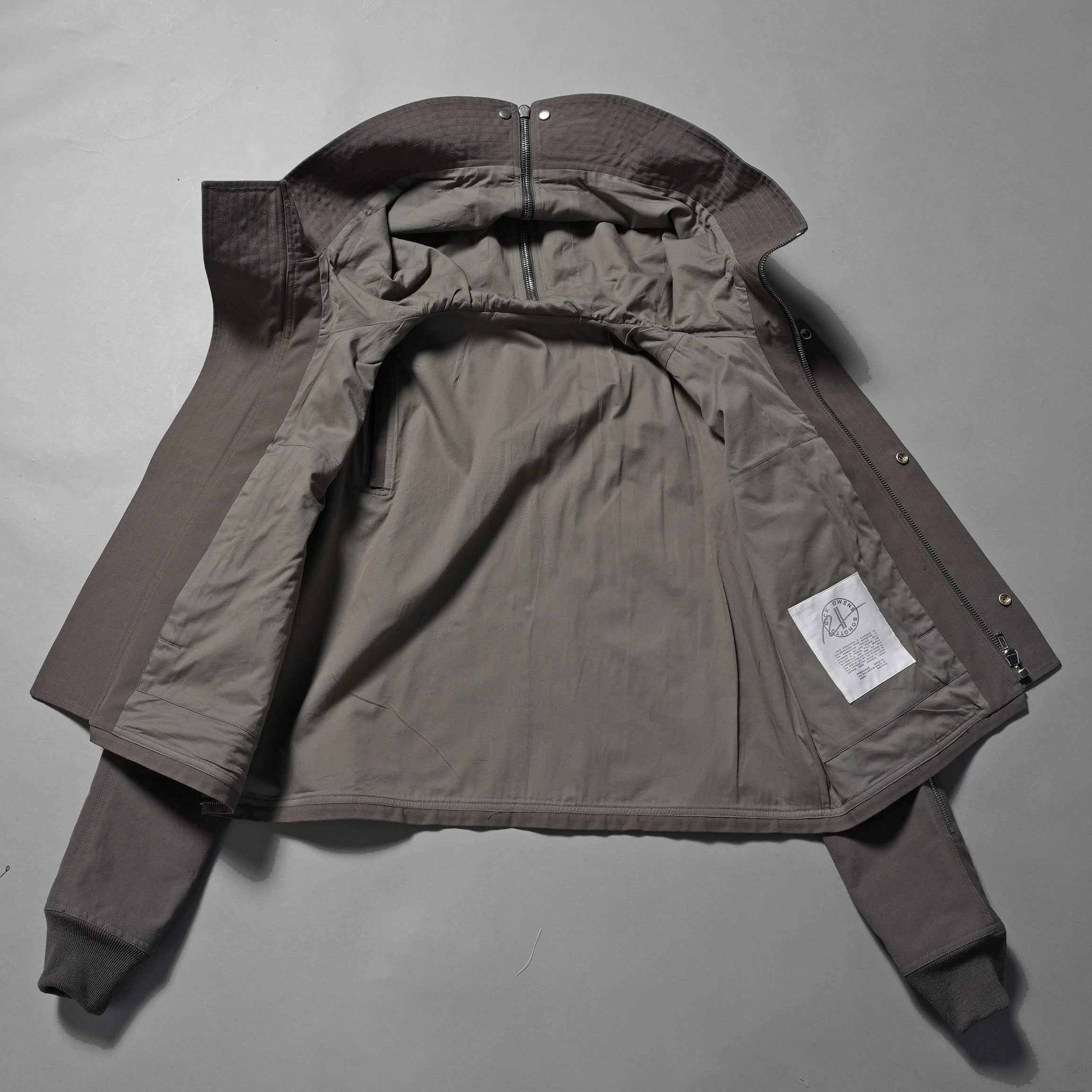 Rick Owensリックオウエンス / 美品 25SS Hollywood Headon Cropped Headon Parka / マウンテンパーカー ジャケット/ RL01E5718 CCVS / size 48 (SMOG)