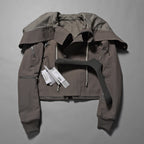 Rick Owensリックオウエンス / 美品 25SS Hollywood Headon Cropped Headon Parka / マウンテンパーカー ジャケット/ RL01E5718 CCVS / size 48 (SMOG)