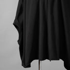 Rick Owens リックオウエンス / 25SS HOODED KAFTAN フーデッド カフタン ドレス / RR02C7683-CHWSR / ONE SIZE (BLACK)