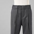 BRUNELLO CUCHINELLI ブルネロクチネリ / 美品 20AW ウール イージーパンツ パンツ / ME226P7041 / size 40 (GRAY) レディース 352004-izm