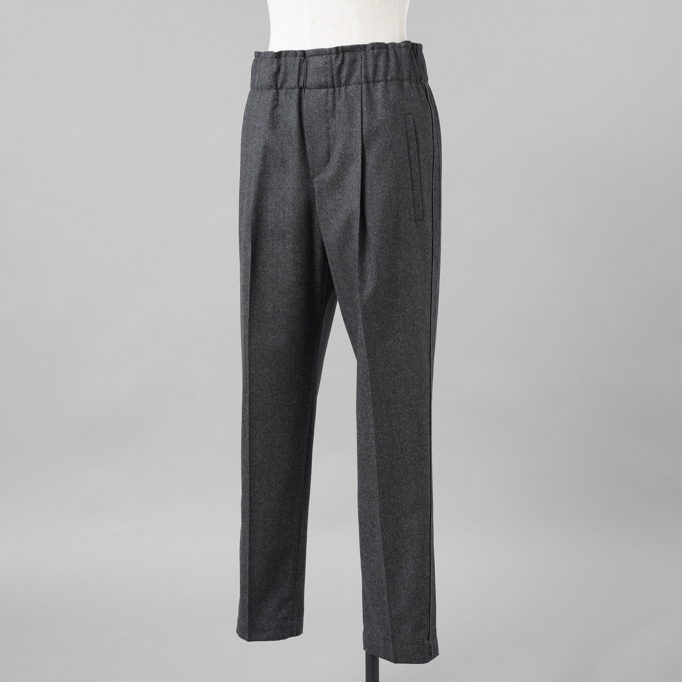 BRUNELLO CUCHINELLI ブルネロクチネリ / 美品 20AW ウール イージーパンツ パンツ / ME226P7041 / size 40 (GRAY) レディース 352004-izm