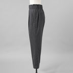 BRUNELLO CUCHINELLI ブルネロクチネリ / 美品 20AW ウール イージーパンツ パンツ / ME226P7041 / size 40 (GRAY) レディース 352004-izm