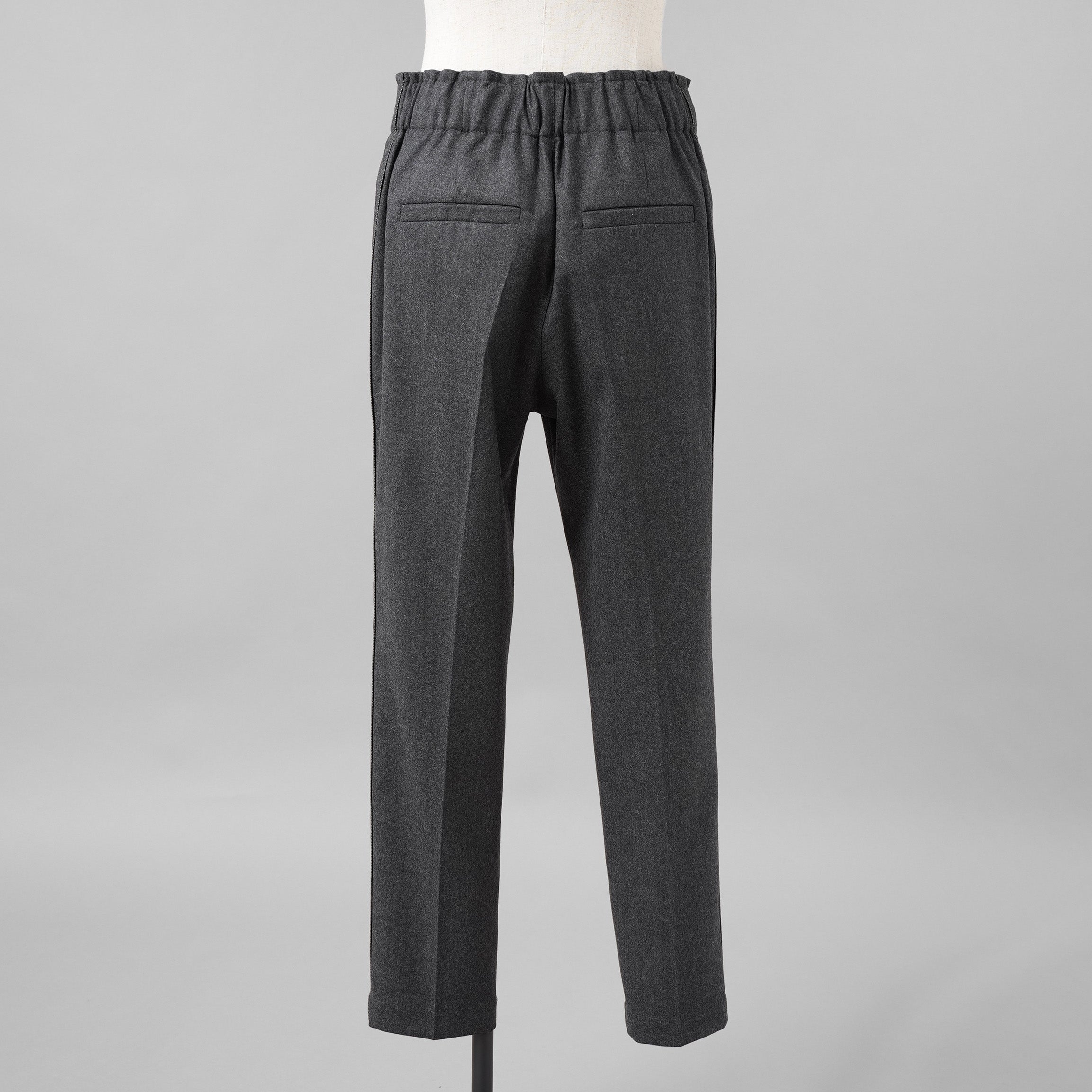 BRUNELLO CUCHINELLI ブルネロクチネリ / 美品 20AW ウール イージーパンツ パンツ / ME226P7041 / size 40 (GRAY) レディース 352004-izm