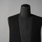 RICK OWENS リックオウエンス / 23AW LUXOR  V-tank Cashmere & Wool Sweater Vest ベスト / RR02C7683-CHWSR / size ONE (BLACK) ユニセックス