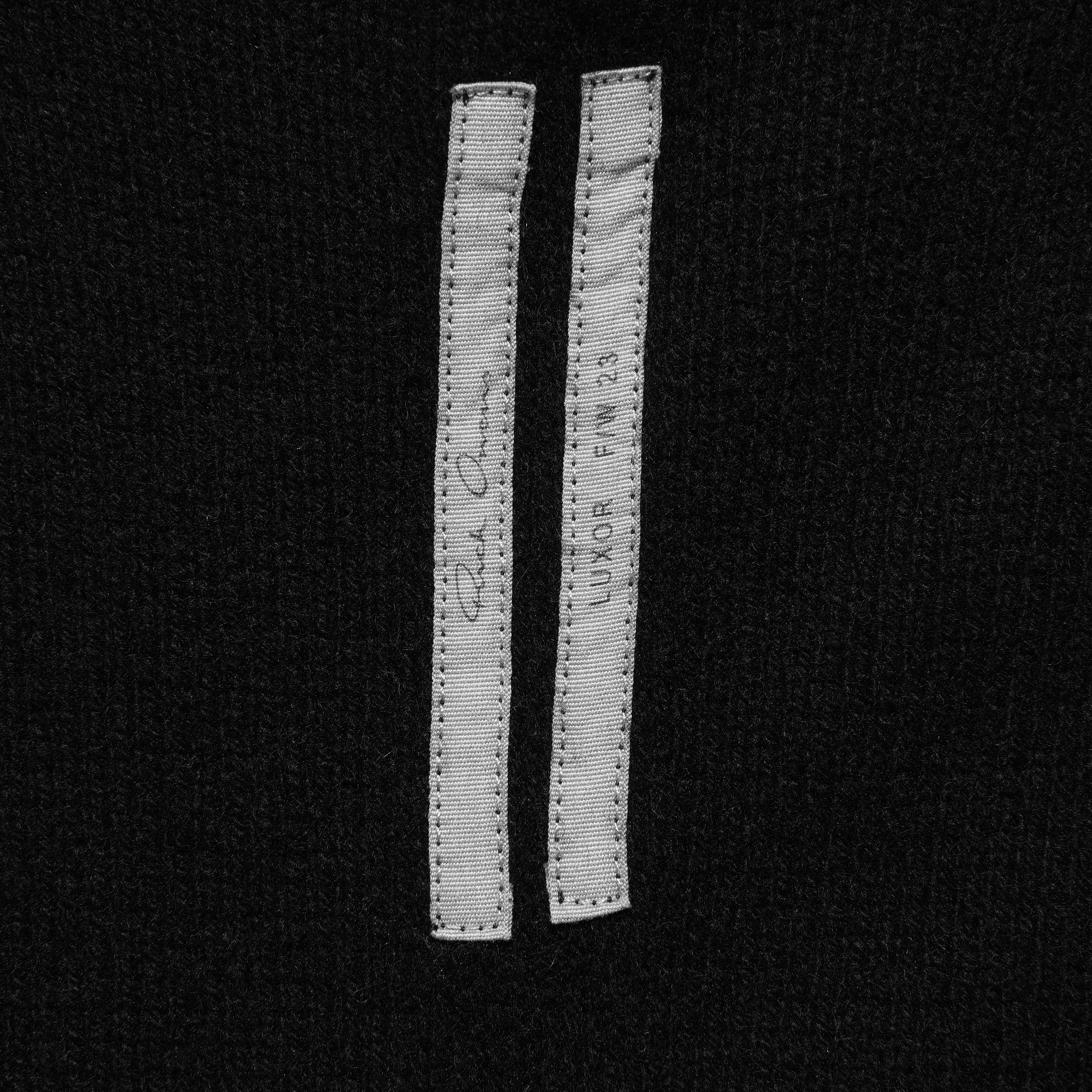 RICK OWENS リックオウエンス / 23AW LUXOR  V-tank Cashmere & Wool Sweater Vest ベスト / RR02C7683-CHWSR / size ONE (BLACK) ユニセックス