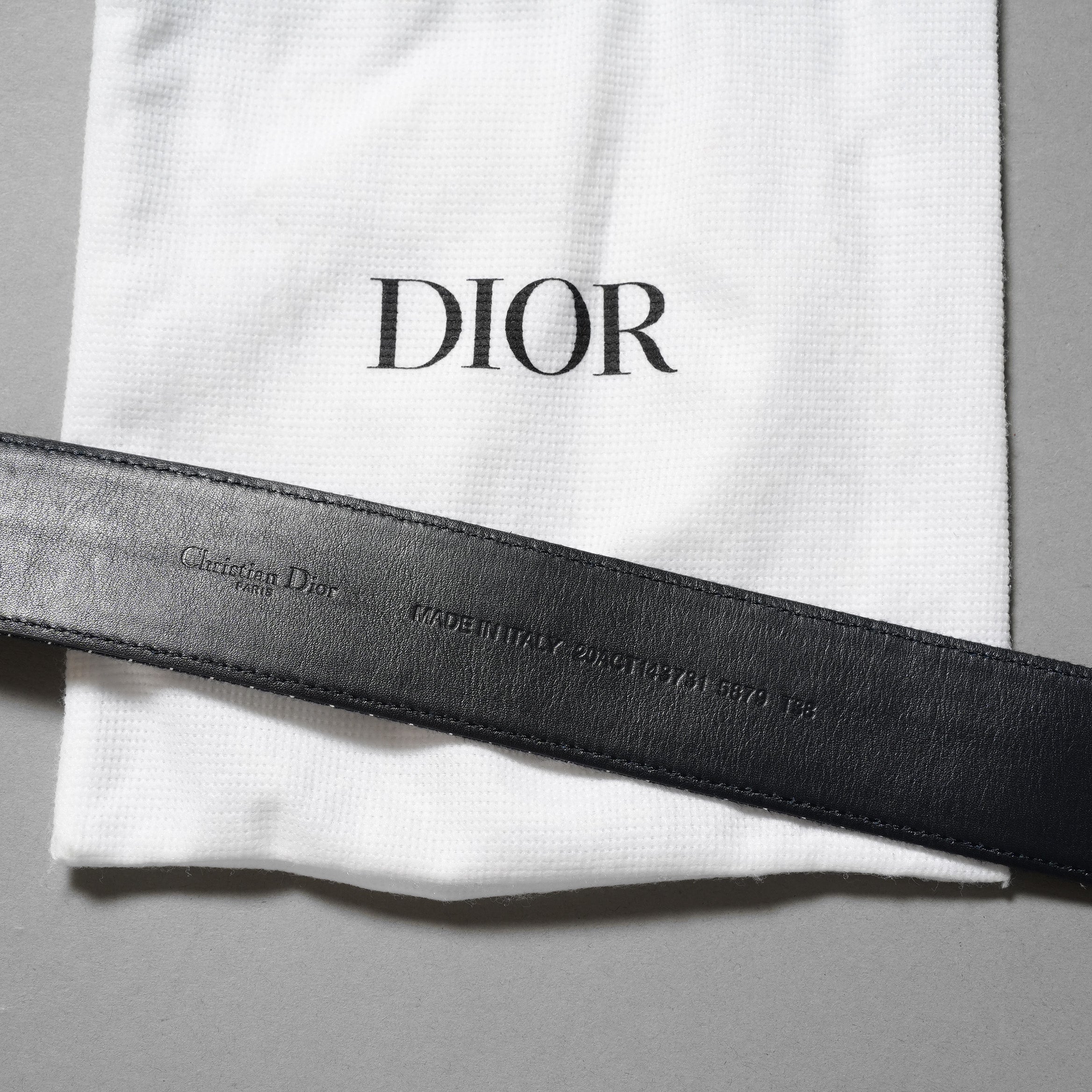 Christian Dior クリスチャン・ディオール / 美品 21SS コットンストライプ シャツワンピース / ドレス / 041R59A3731 / size 42 (BLUE) レディース
