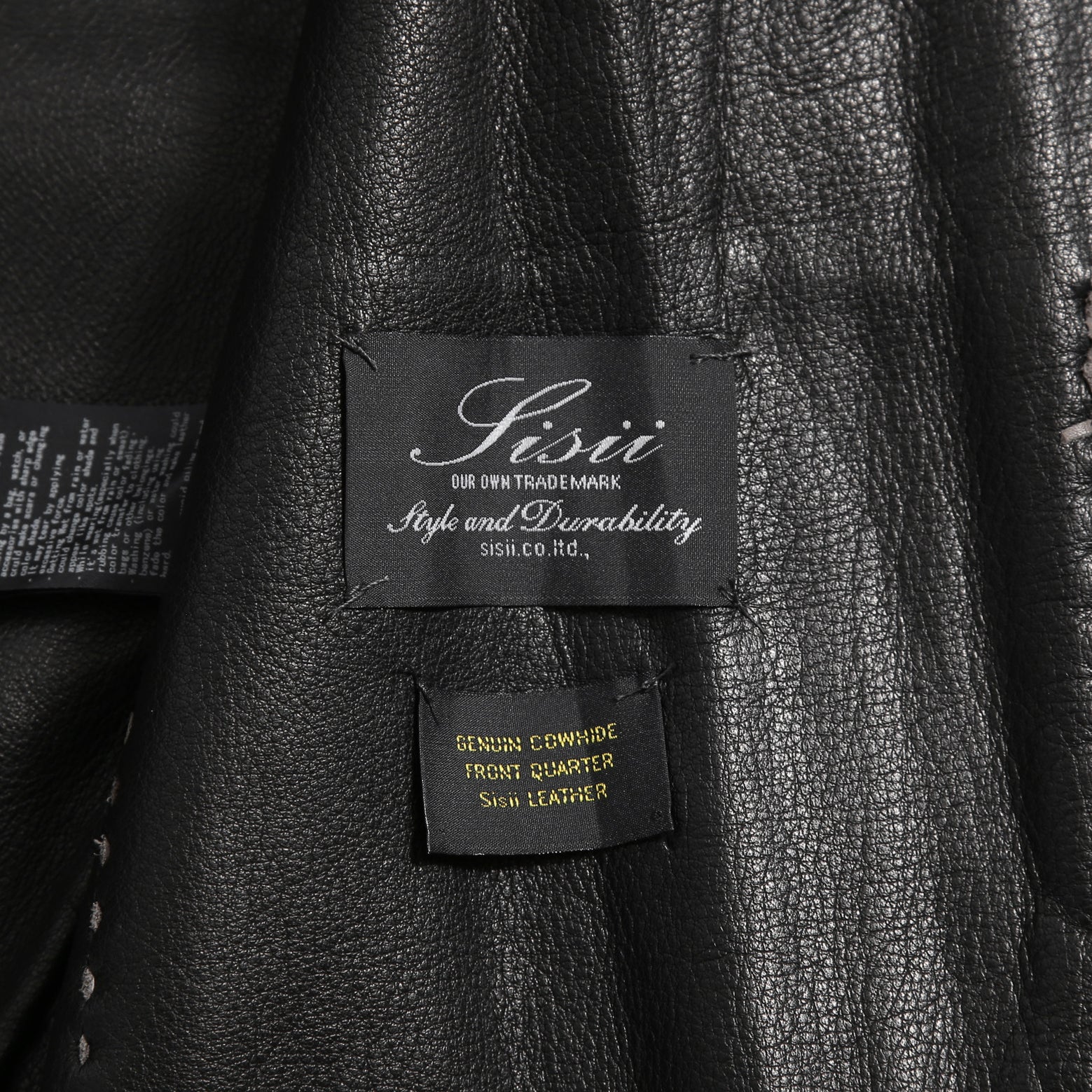 新品 Sisii x PAM DIETRICH / シシ x パムディートリッヒ コラボ / My Jacket カーフ スエード / レザー ジャケット / BLACK