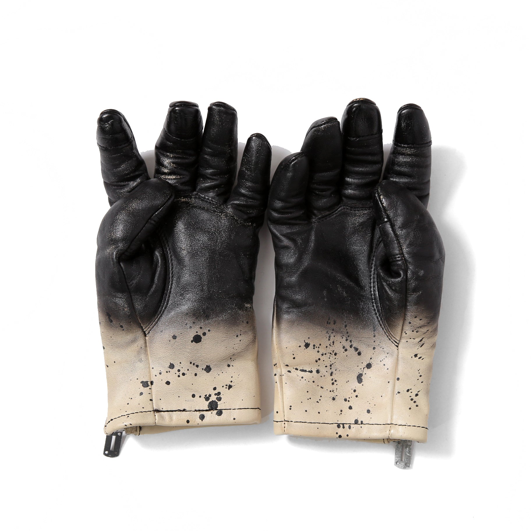 新品 D.HYGEN ディーハイゲン / 22AW グラデーションダイホースレザーグローブ / ST108-0322A / size 1 BLACK