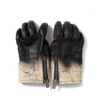 新品 D.HYGEN ディーハイゲン / 22AW グラデーションダイホースレザーグローブ / ST108-0322A / size 1 BLACK