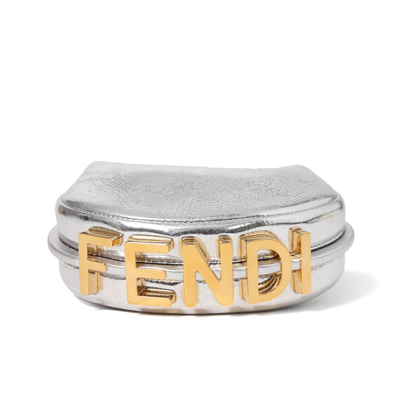 FENDI シャツ ワンピース ノースリーブ バッグ ロゴ アイボリー 【公式