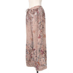 Christian Dior クリスチャン ディオール / 23SS  美品 花柄パラッツォパンツ / ワイド クロップド / 312P23A3570 / size FR34 IT38 (XS-S) PINK BEIGE