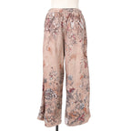 Christian Dior クリスチャン ディオール / 23SS  美品 花柄パラッツォパンツ / ワイド クロップド / 312P23A3570 / size FR34 IT38 (XS-S) PINK BEIGE