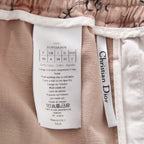 Christian Dior クリスチャン ディオール / 23SS  美品 花柄パラッツォパンツ / ワイド クロップド / 312P23A3570 / size FR34 IT38 (XS-S) PINK BEIGE