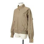 新品 CELINE セリーヌ / 22SS エディ期 / ハリントンジャケット / 2V22F984C / size 38 (KHAKI BEIGE) レディース