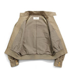 新品 CELINE セリーヌ / 22SS エディ期 / ハリントンジャケット / 2V22F984C / size 38 (KHAKI BEIGE) レディース