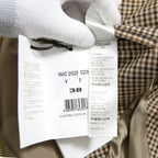 新品 CELINE セリーヌ / 22SS エディ期 / ハリントンジャケット / 2V22F984C / size 38 (KHAKI BEIGE) レディース