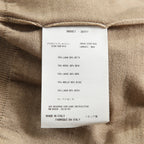 PRADA プラダ / 美品 ウールシルク / Vネック  セーター / 長袖 / size 50 (L) BEIGE