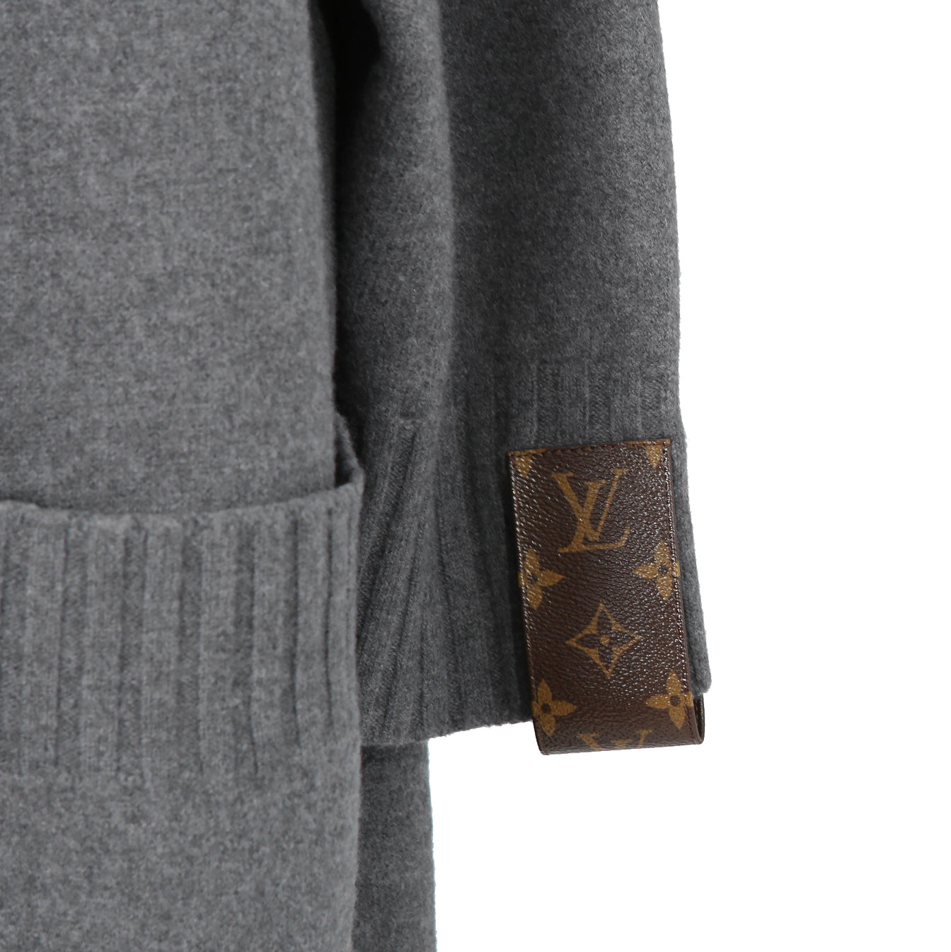 LOUIS VUITTON ルイヴィトン / 23SS ランウェイモデル / オーバーサイズ ボタンアップ ロング カーディガン / RW231B 129 FOKC87 / size XS (GRAY)