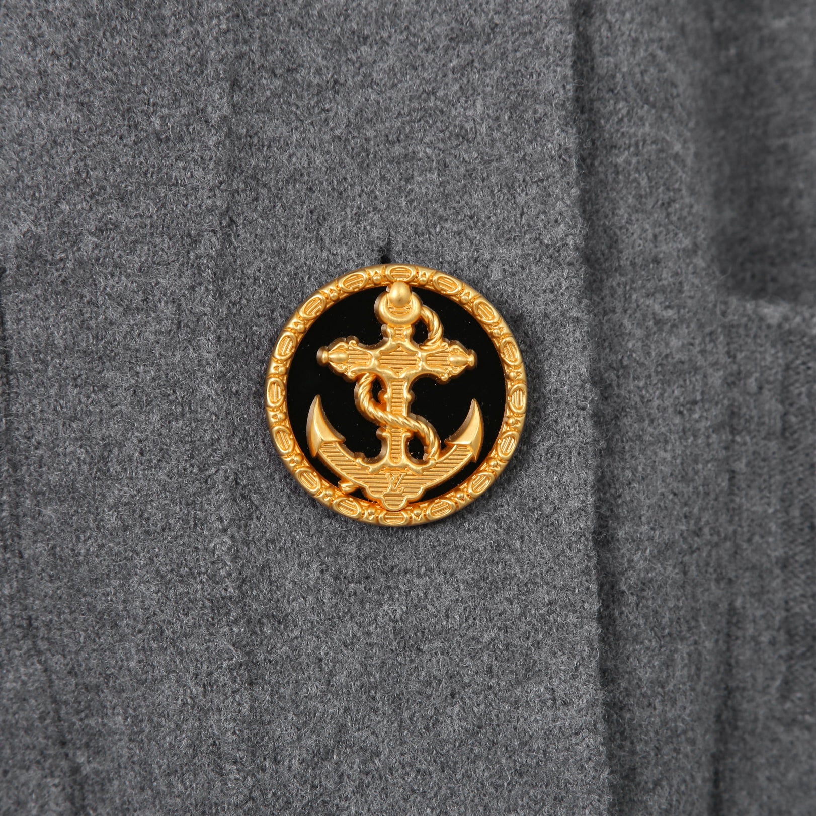 LOUIS VUITTON ルイヴィトン / 23SS ランウェイモデル / オーバーサイズ ボタンアップ ロング カーディガン / RW231B 129 FOKC87 / size XS (GRAY)