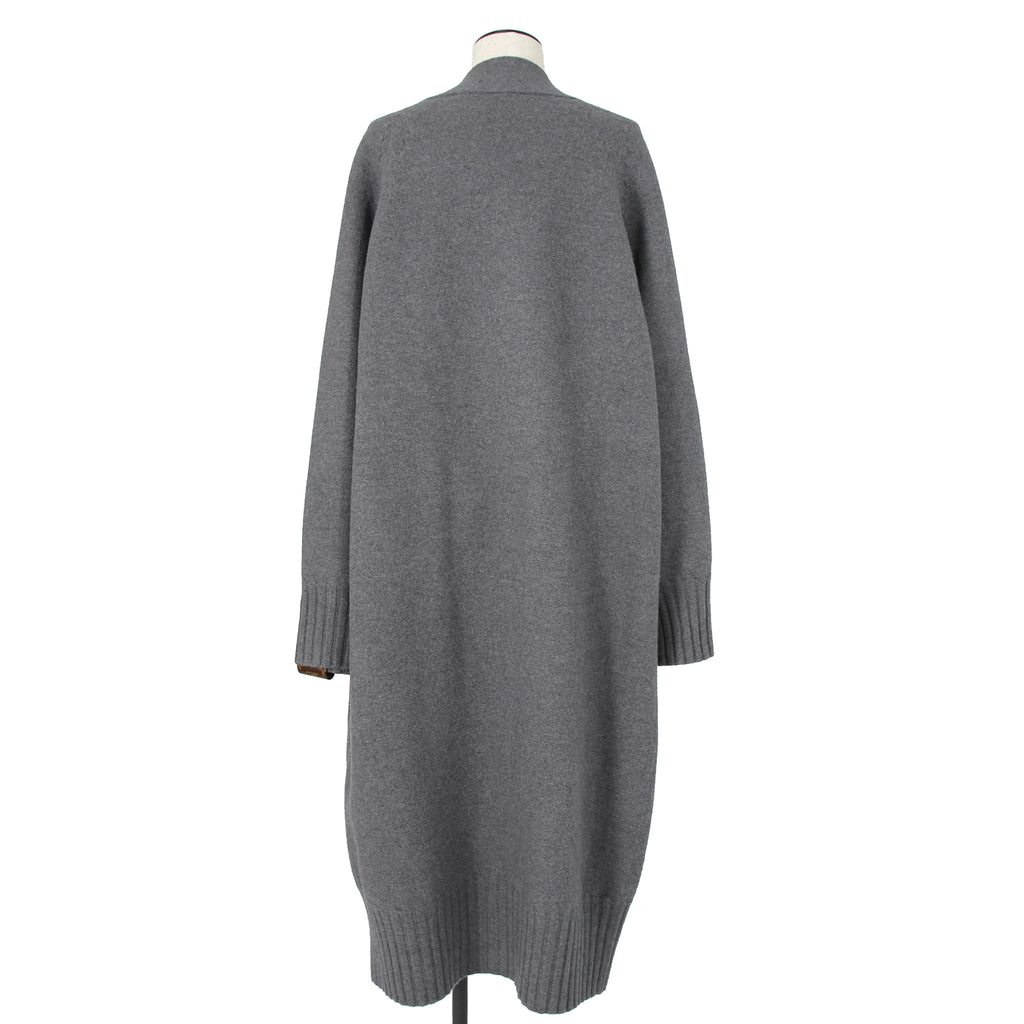 LOUIS VUITTON ルイヴィトン / 23SS ランウェイモデル / オーバーサイズ ボタンアップ ロング カーディガン / RW231B 129 FOKC87 / size XS (GRAY)