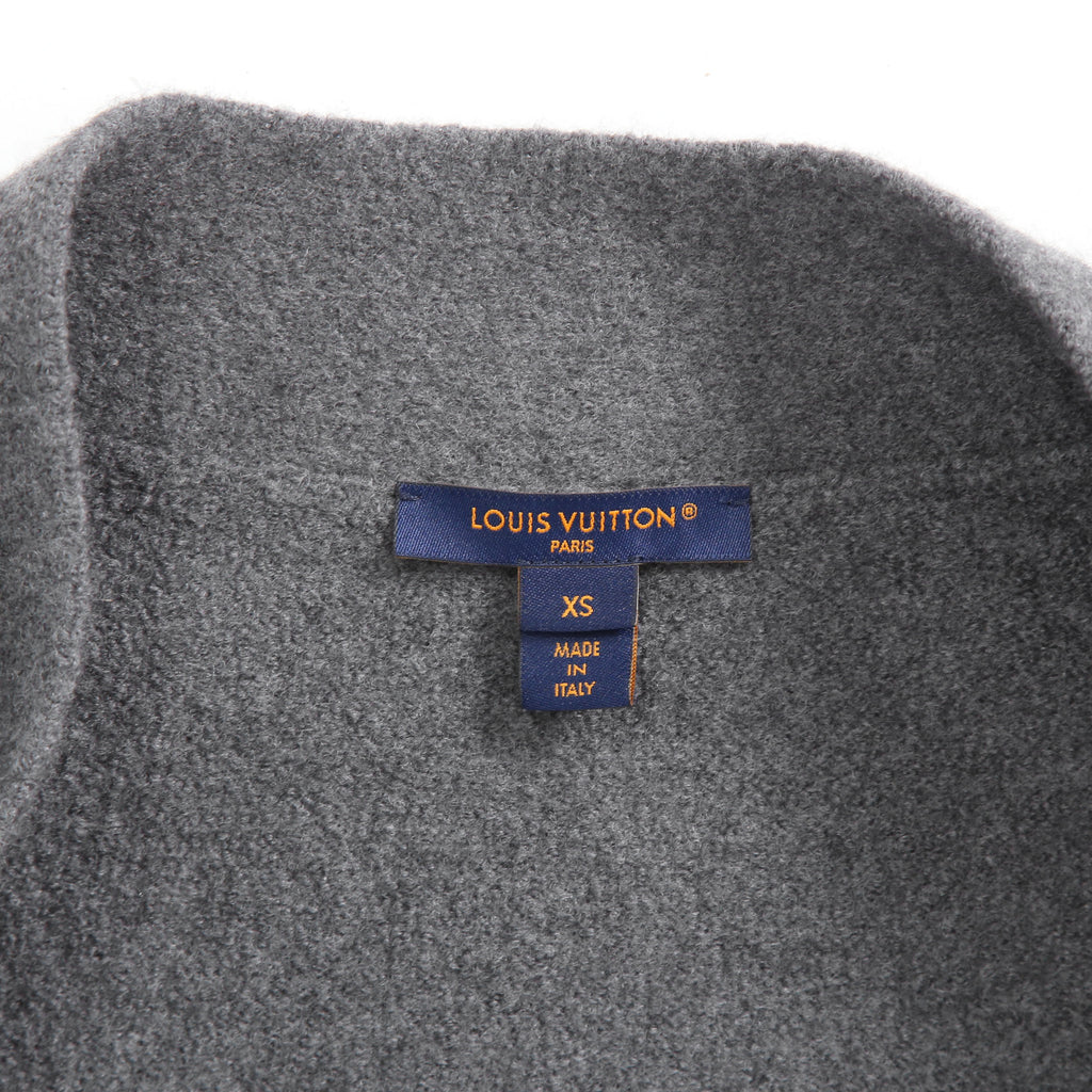 LOUIS VUITTON ルイヴィトン / 23SS ランウェイモデル / オーバーサイズ ボタンアップ ロング カーディガン / RW231B 129 FOKC87 / size XS (GRAY)