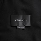 極美品 VERSACE ヴェルサーチ / 24AW メデューサ ロゴ ボタン / ウール トラッカー ジャケット / 1004062 / size 46 (BLACK)