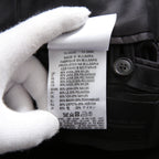 DIESEL ディーゼル ブラックゴールド / 美品 ウール ナポレオンコート / コンチョボタン / size 46 (NAVY)