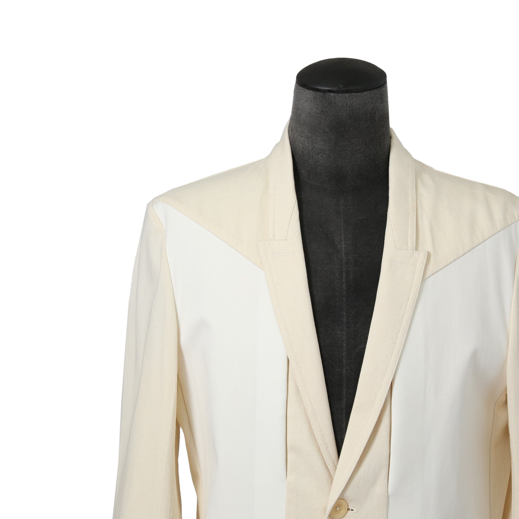 美品 Rick Owens リックオエンス / 22SS FOGACHINE / FOG LIDO JACKET リドジャケット RR01B1723-DLTEX /コットンツイル / size 46 (NATURAL MILK)