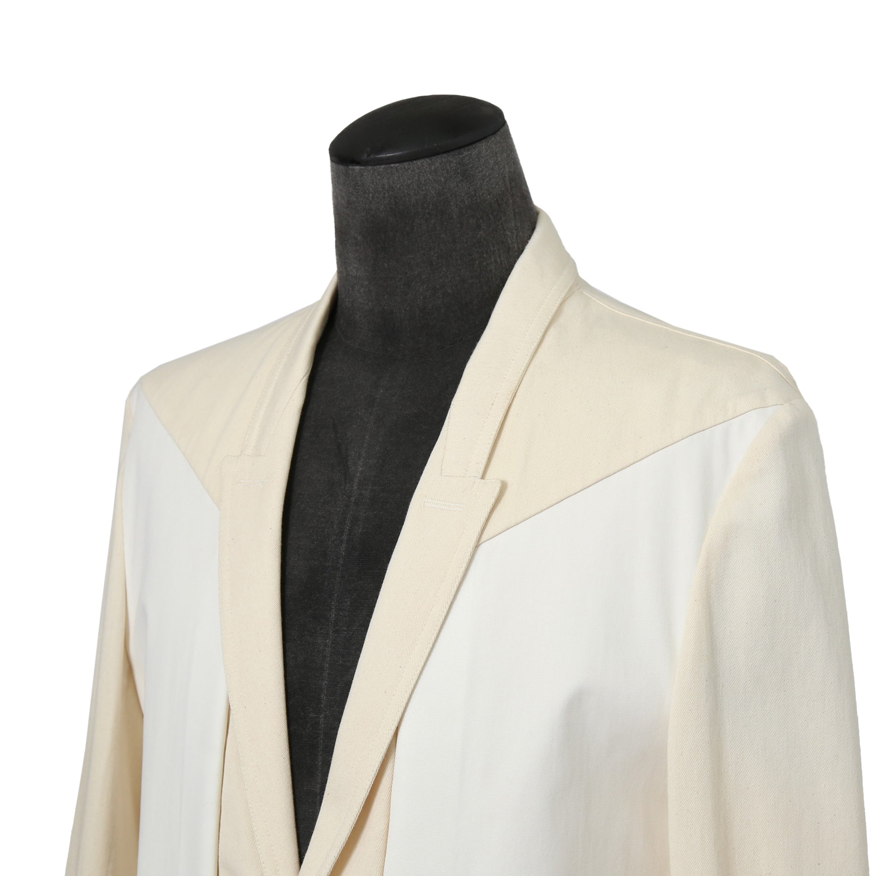 美品 Rick Owens リックオエンス / 22SS FOGACHINE / FOG LIDO JACKET リドジャケット RR01B1723-DLTEX /コットンツイル / size 46 (NATURAL MILK)