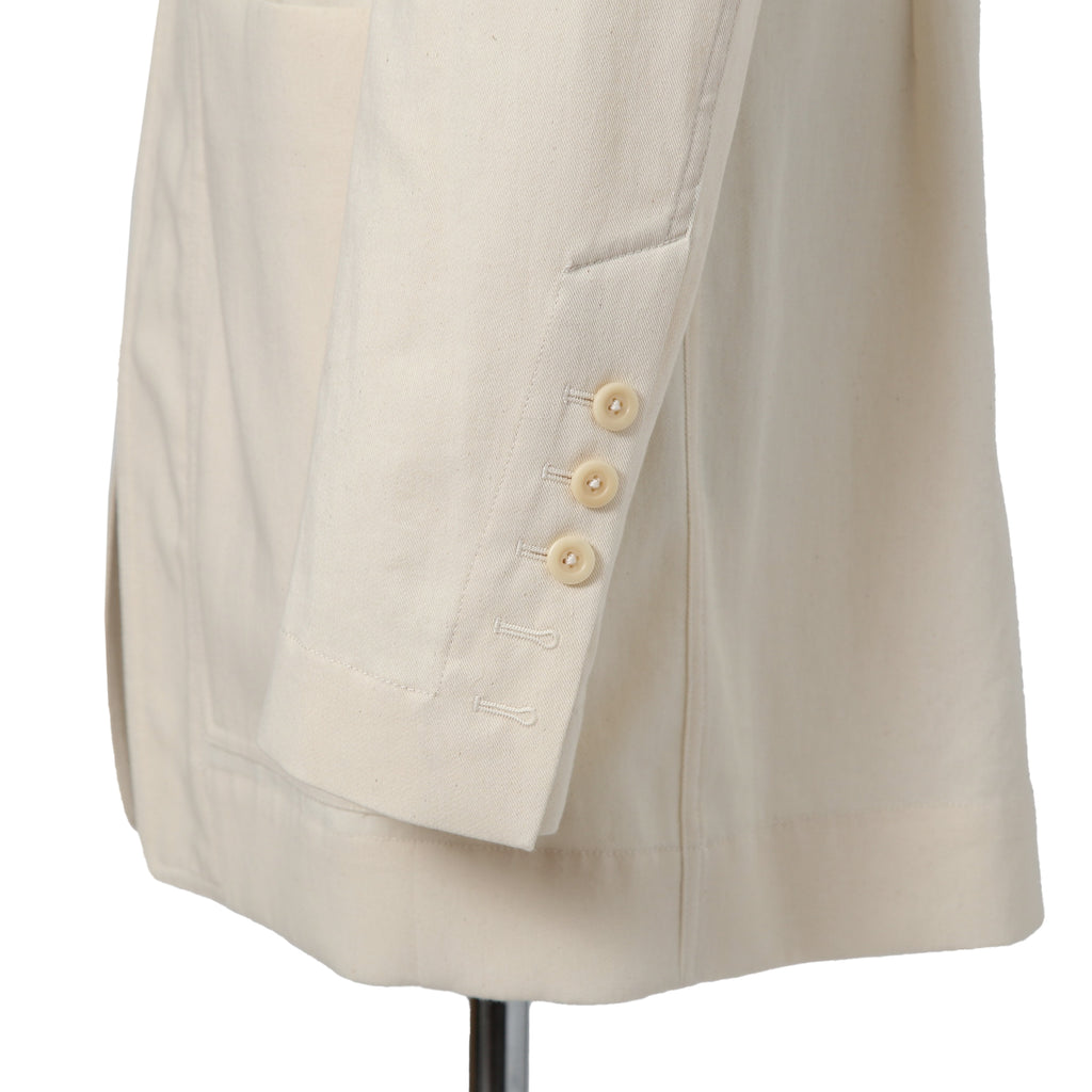 美品 Rick Owens リックオエンス / 22SS FOGACHINE / FOG LIDO JACKET リドジャケット RR01B1723-DLTEX /コットンツイル / size 46 (NATURAL MILK)