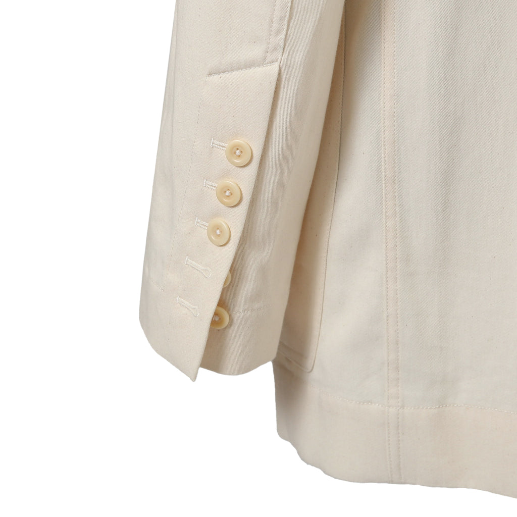 美品 Rick Owens リックオエンス / 22SS FOGACHINE / FOG LIDO JACKET リドジャケット RR01B1723-DLTEX /コットンツイル / size 46 (NATURAL MILK)