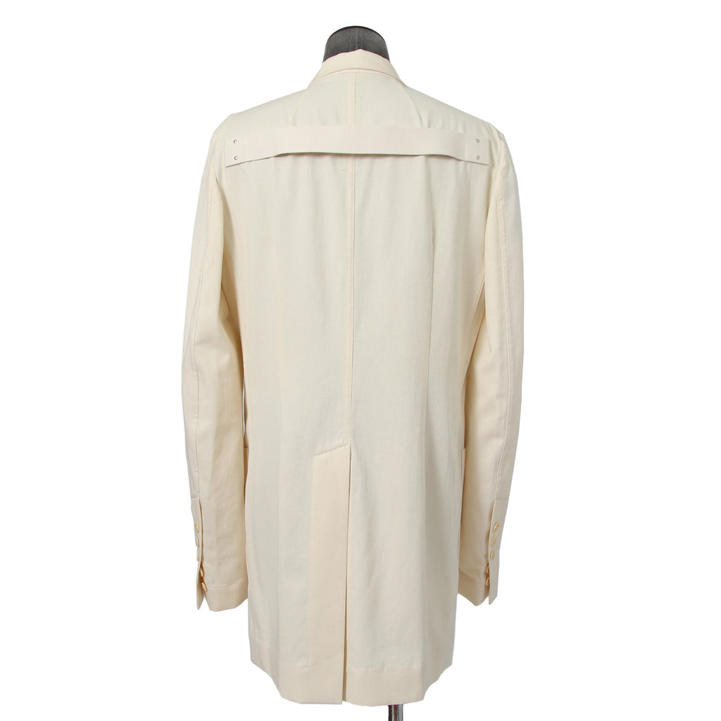 美品 Rick Owens リックオエンス / 22SS FOGACHINE / FOG LIDO JACKET リドジャケット RR01B1723-DLTEX /コットンツイル / size 46 (NATURAL MILK)