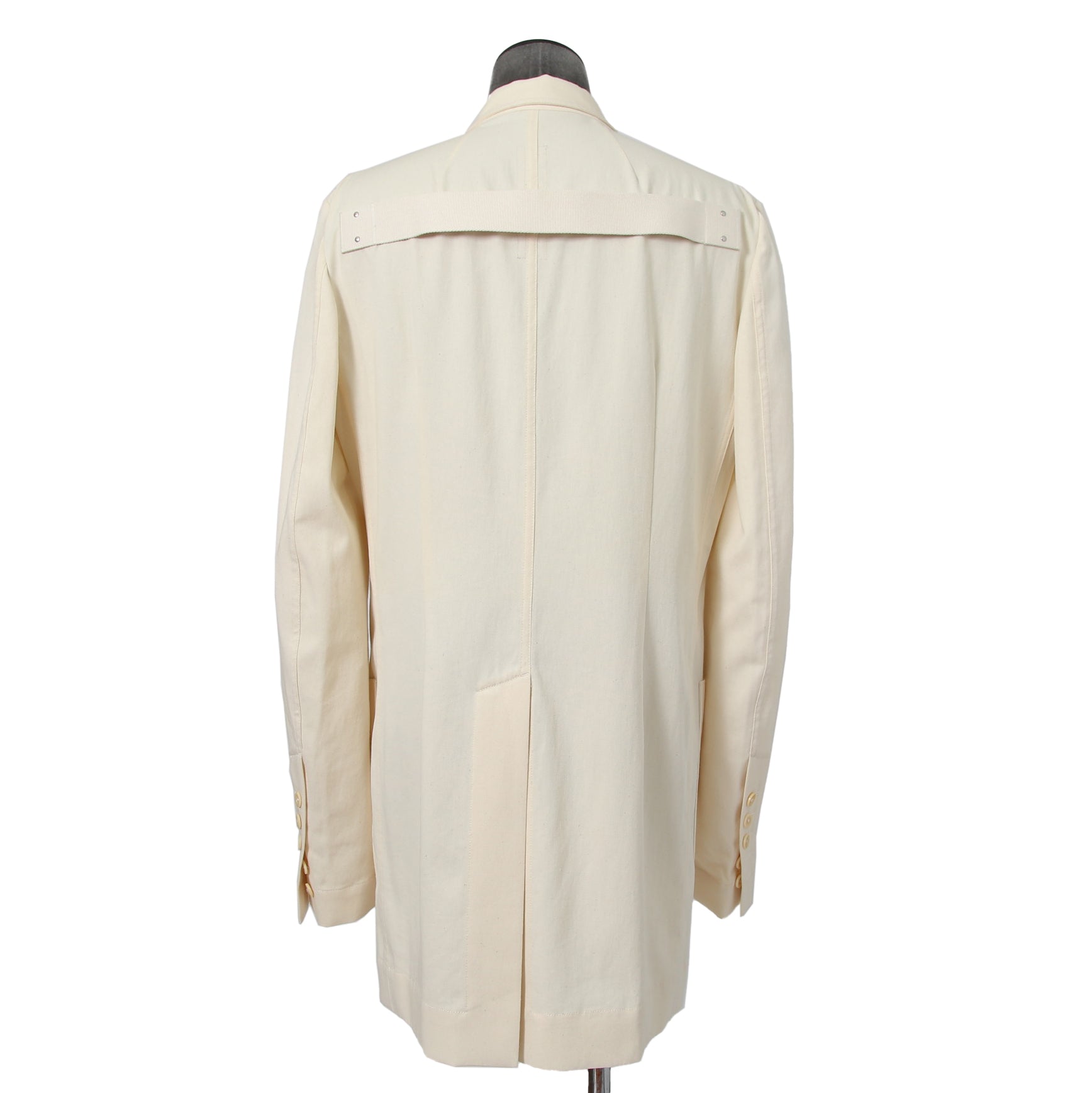 美品 Rick Owens リックオエンス / 22SS FOGACHINE / FOG LIDO JACKET リドジャケット RR01B1723-DLTEX /コットンツイル / size 46 (NATURAL MILK)