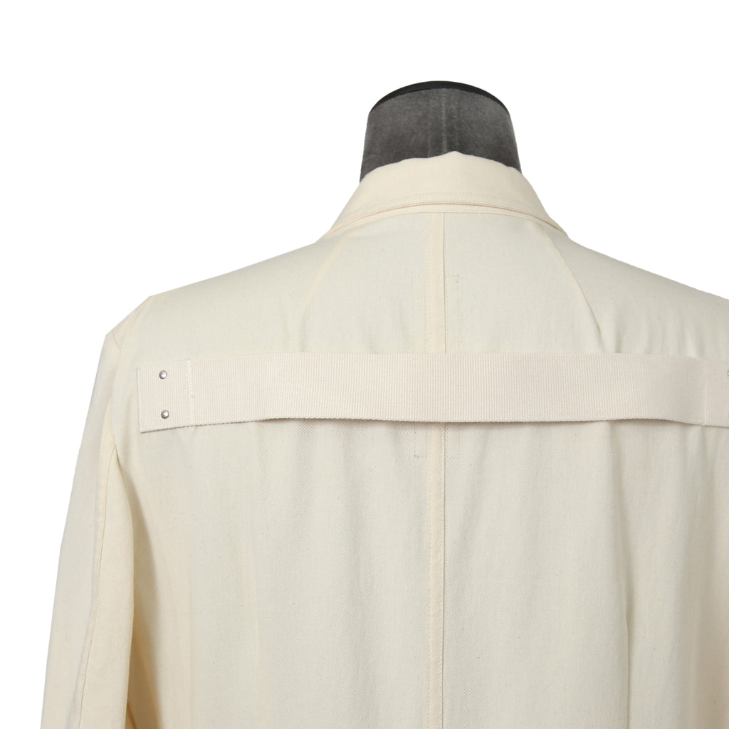 美品 Rick Owens リックオエンス / 22SS FOGACHINE / FOG LIDO JACKET リドジャケット RR01B1723-DLTEX /コットンツイル / size 46 (NATURAL MILK)