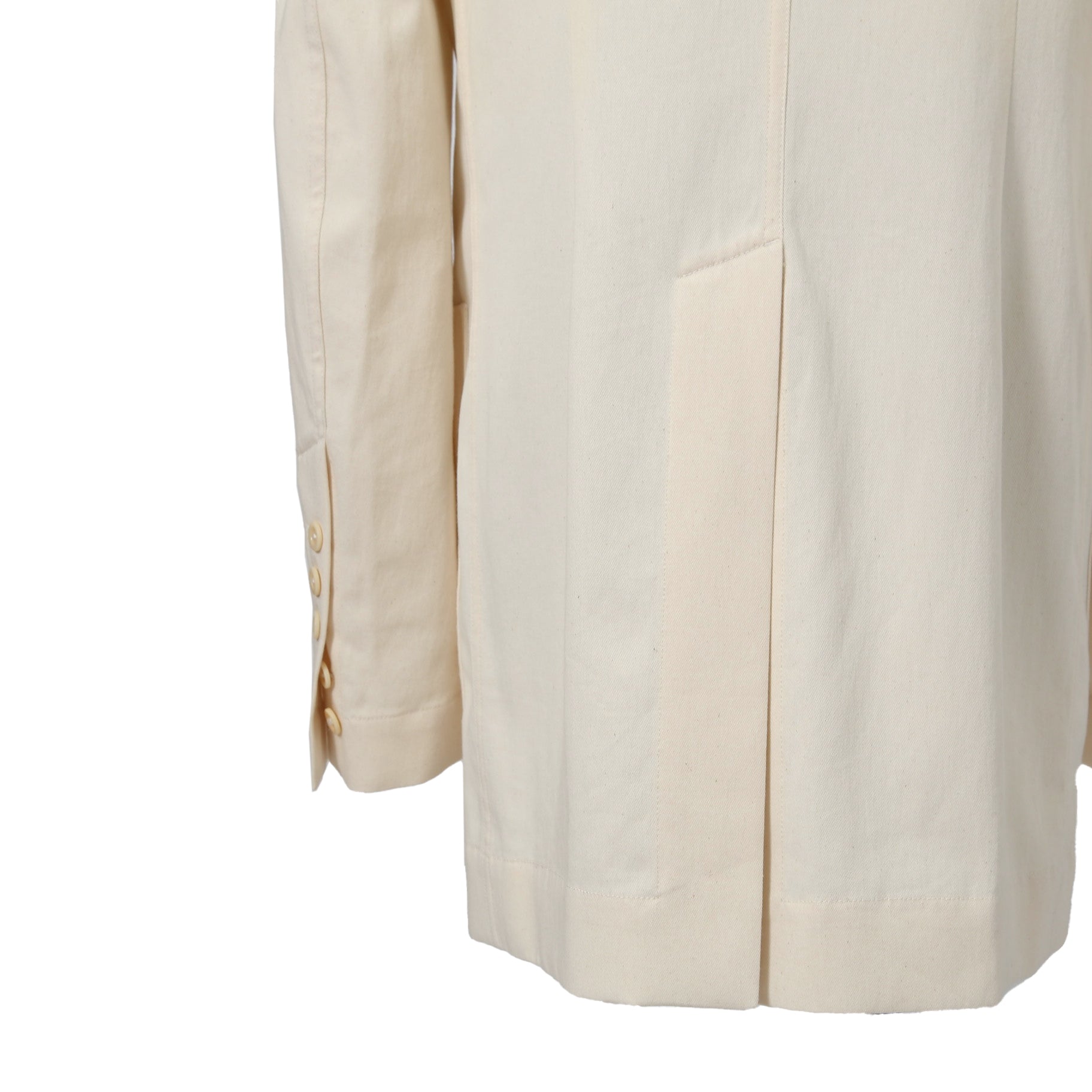 美品 Rick Owens リックオエンス / 22SS FOGACHINE / FOG LIDO JACKET リドジャケット RR01B1723-DLTEX /コットンツイル / size 46 (NATURAL MILK)