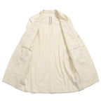 美品 Rick Owens リックオエンス / 22SS FOGACHINE / FOG LIDO JACKET リドジャケット RR01B1723-DLTEX /コットンツイル / size 46 (NATURAL MILK)