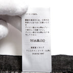 Christian Dior ディオール / 21年 コーティング デニム プリーツ ミディスカート / ボトムス / 142J04A3399 / size 38 (BLACK)