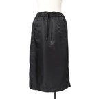 sacai サカイ / 美品 サイドプリーツ MA-1 スカート/ Nylon Twill Skirt / SCW-003 / size 2 (BLACK)