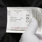 sacai サカイ / 美品 サイドプリーツ MA-1 スカート/ Nylon Twill Skirt / SCW-003 / size 2 (BLACK)