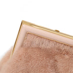 FENDI フェンディ / 2021年モデル 美品 ファースト スモール バッグ / シープ ムートン / PINK