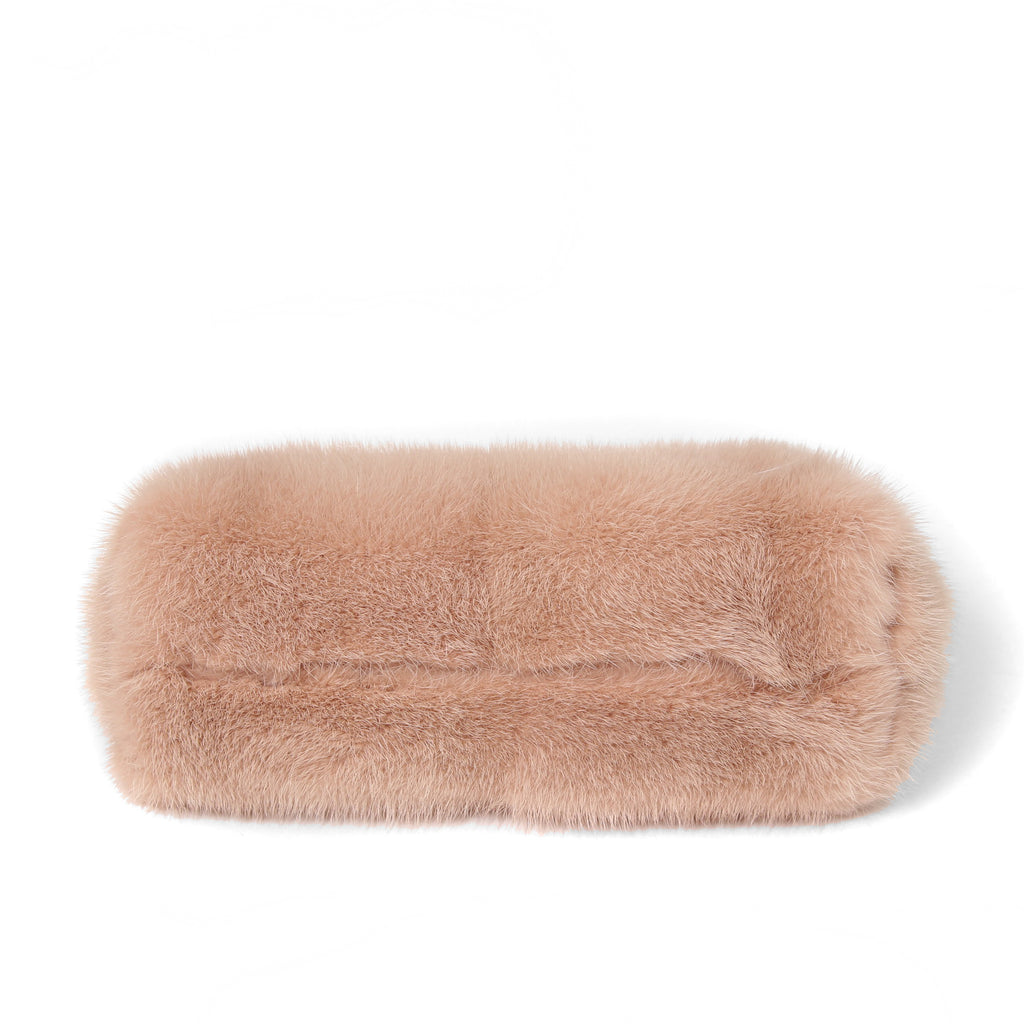 FENDI フェンディ / 2021年モデル 美品 ファースト スモール バッグ / シープ ムートン / PINK