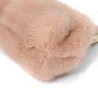 FENDI フェンディ / 2021年モデル 美品 ファースト スモール バッグ / シープ ムートン / PINK