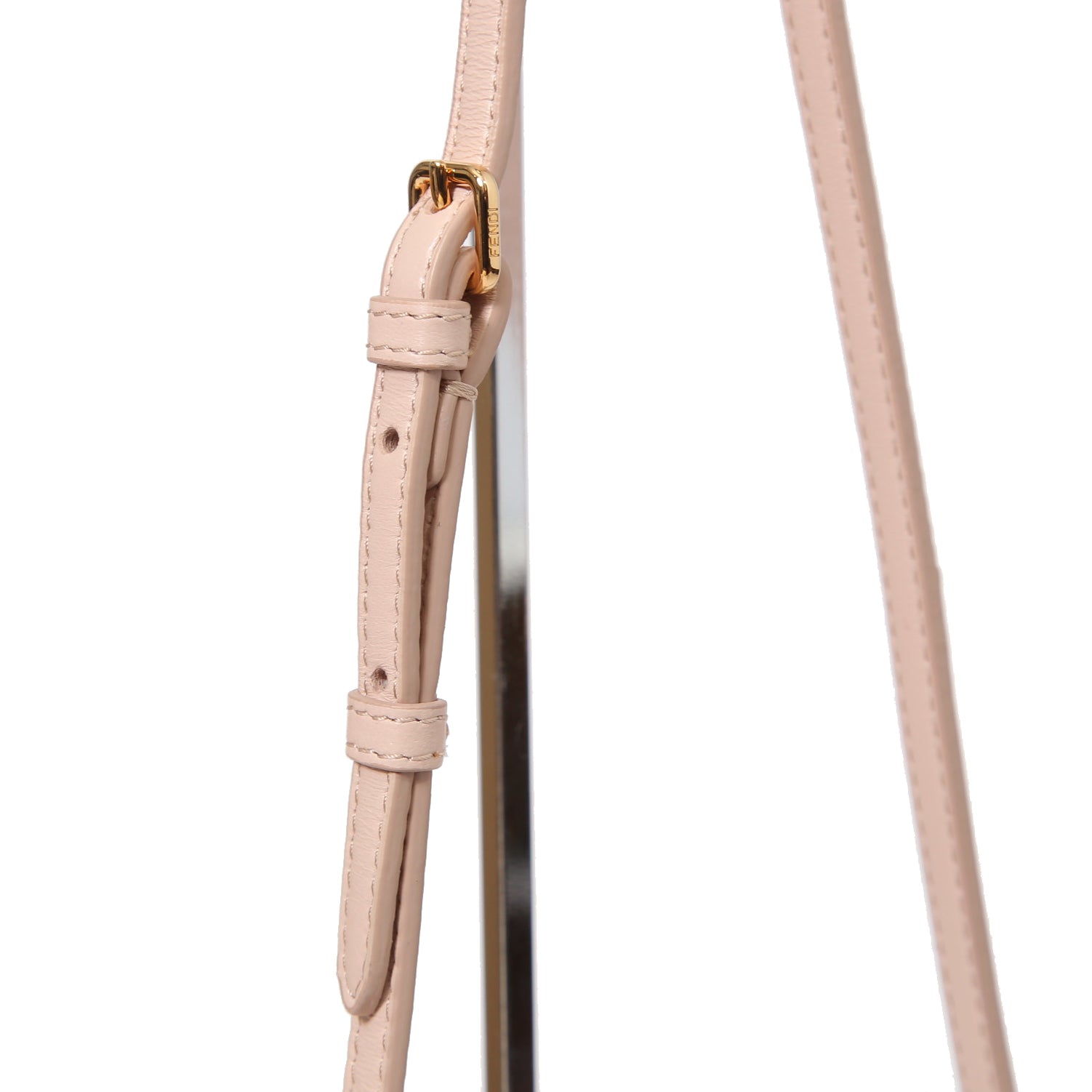 FENDI フェンディ / 2021年モデル 美品 ファースト スモール バッグ / シープ ムートン / PINK