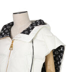 LOUIS VUITTON ルイヴィトン / 2022AW LVマッチ オープンアーム ジャケット ダウンベスト / RW222W E54 FNOW30 / size 38 (WHITE)