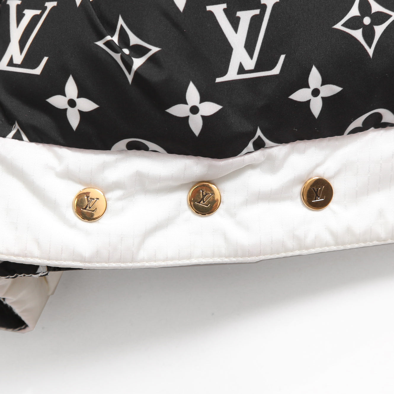 LOUIS VUITTON ルイヴィトン / 2022AW LVマッチ オープンアーム ジャケット ダウンベスト / RW222W E54 FNOW30 / size 38 (WHITE)