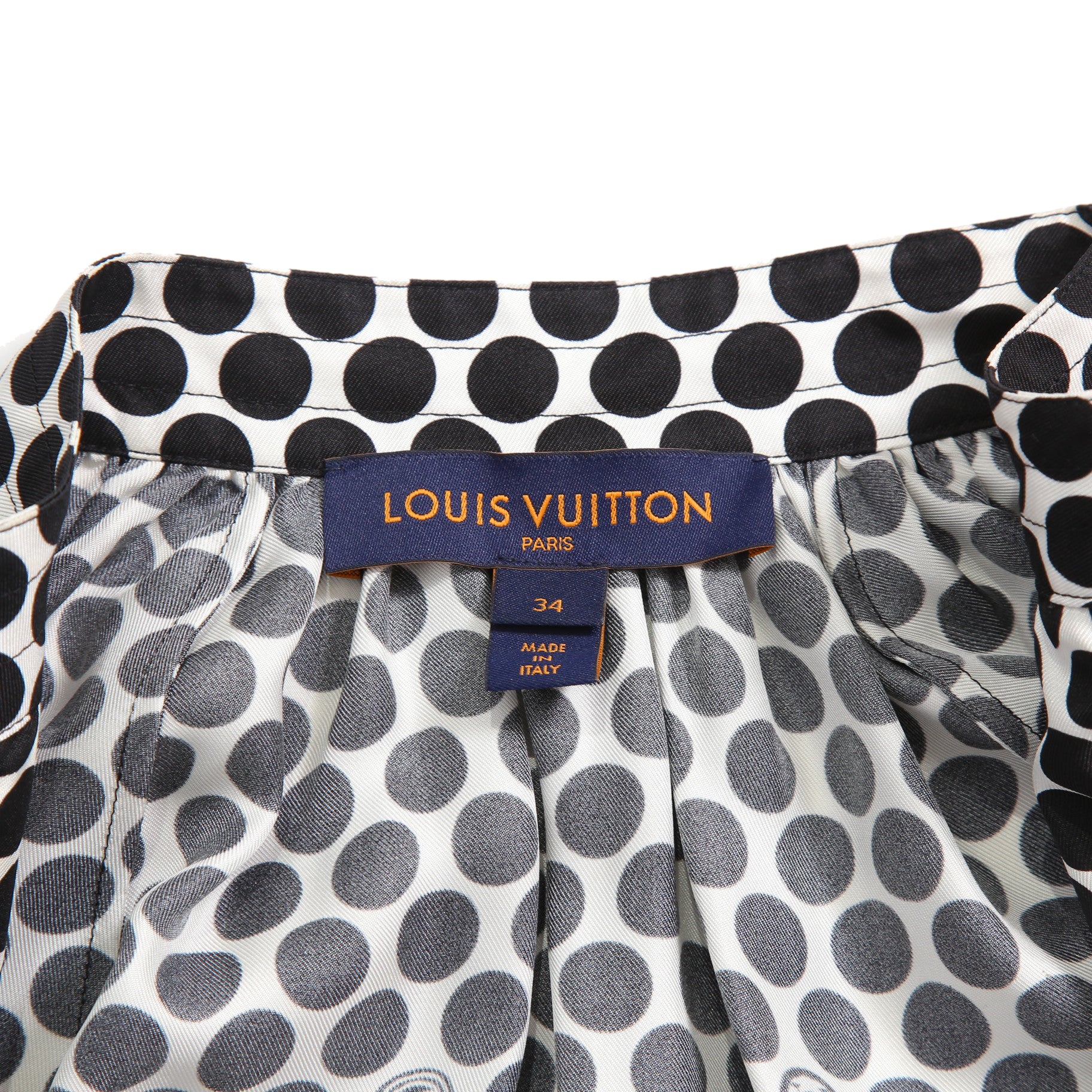 LOUIS VUITTON x YAYOI KUSAMA ルイヴィトン 草間彌生 / 2022AW 美品 ポルカ ドット ボンバージャケット / VCCW02 / size 34 (BLACK)