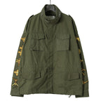 新品 READYMADE レディメイド / M-65 OVERSIZE FIELD JACKET / ワッペン装飾 / ミリタリージャケット / size 2 (KHAKI) セントマイケル